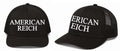Embroidered Trucker Hat Black/White Font