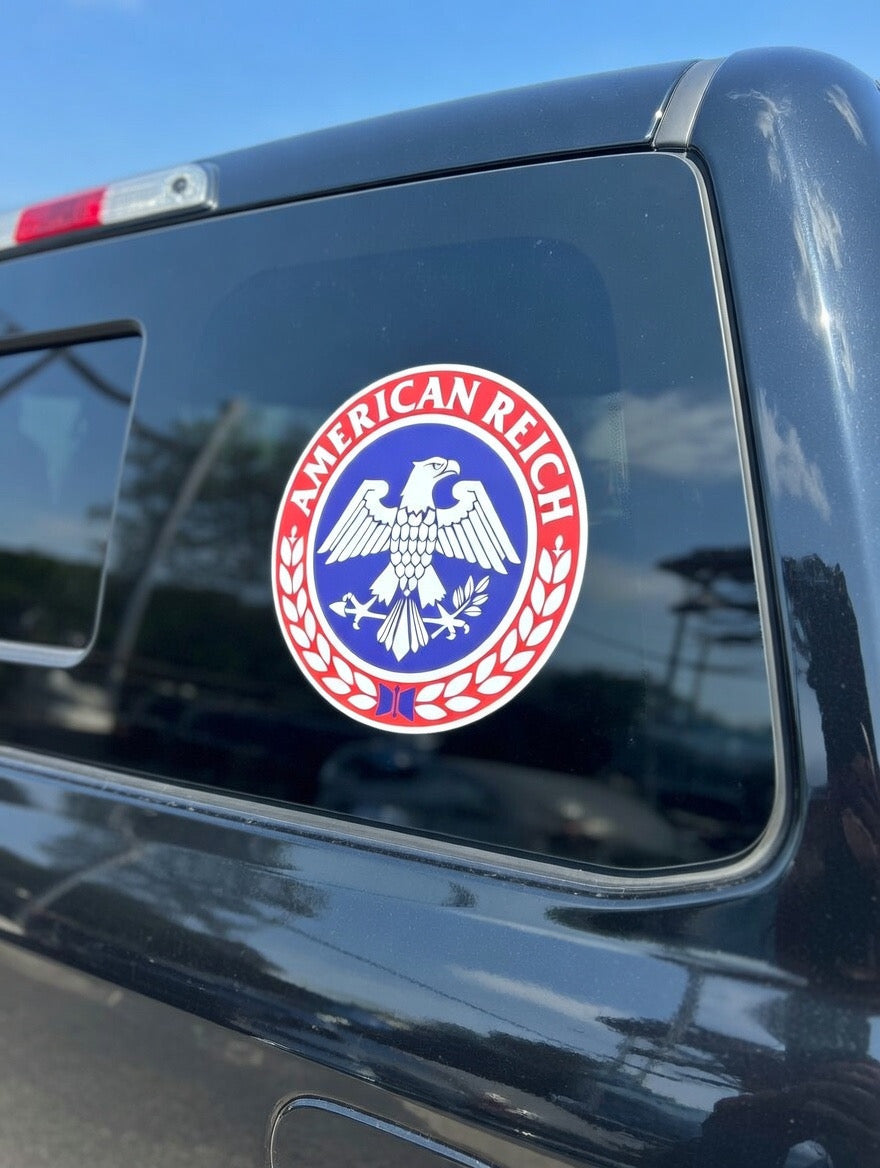 Car Window Decal "The Republic" Large