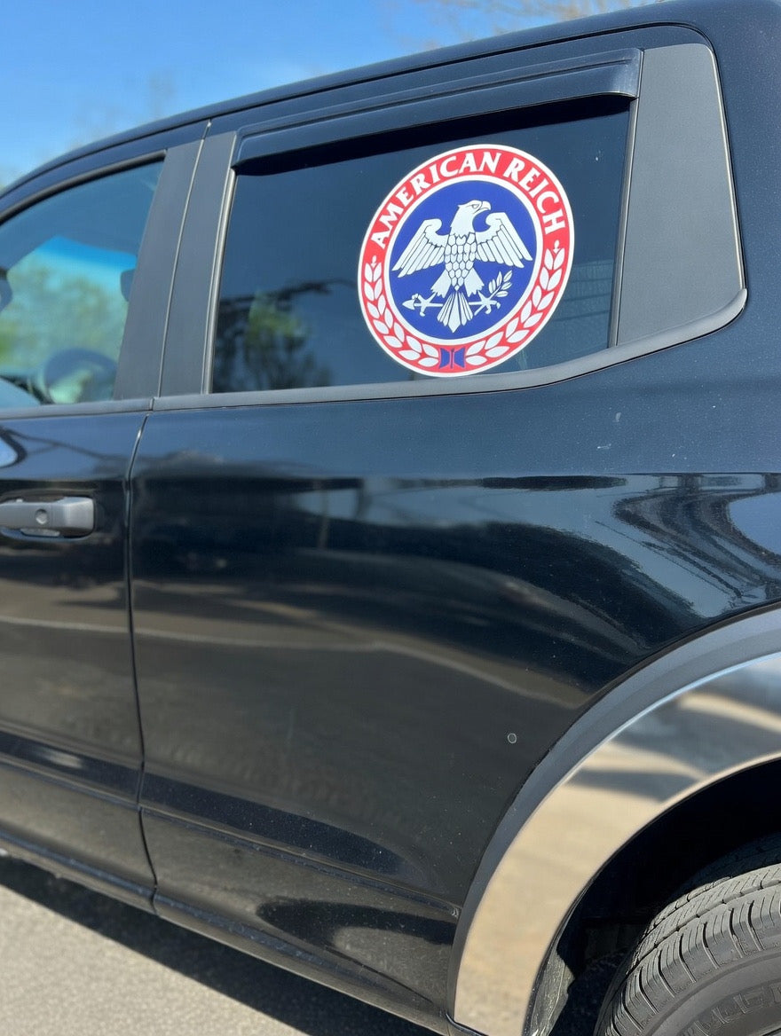 Car Window Decal "The Republic" Large