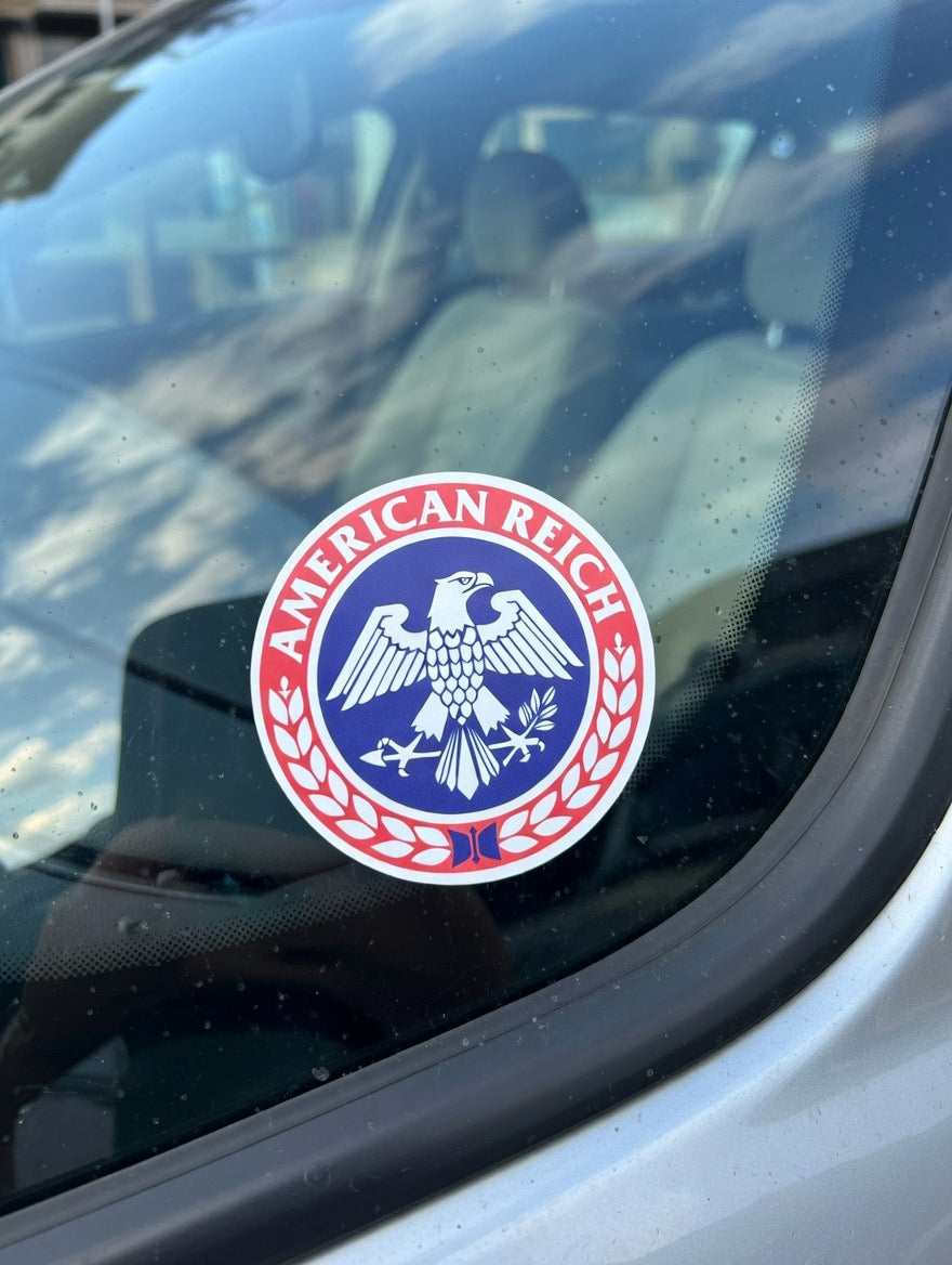 Car Window decal "The Republic" 3"