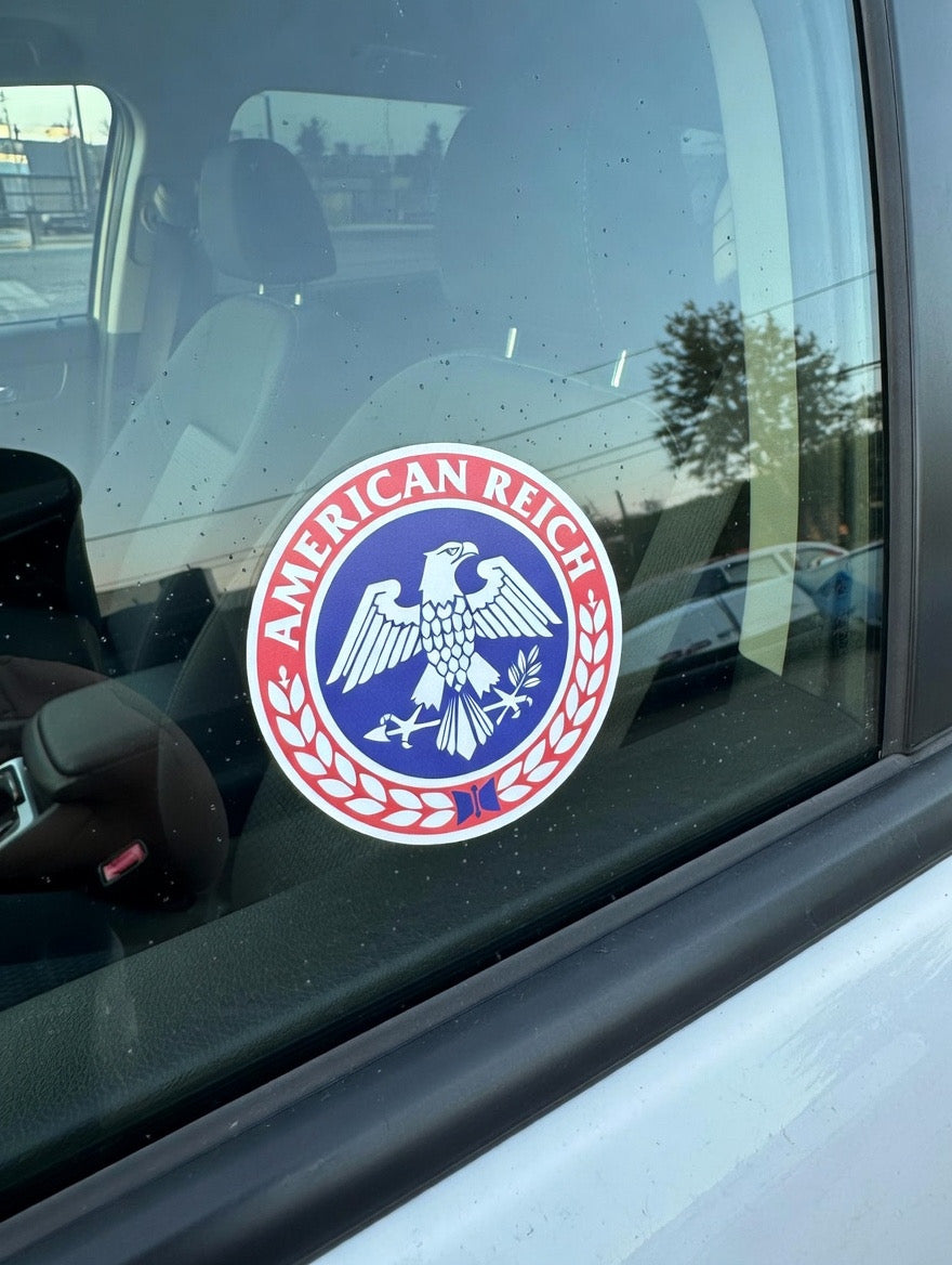 Car Window decal "The Republic" 3"