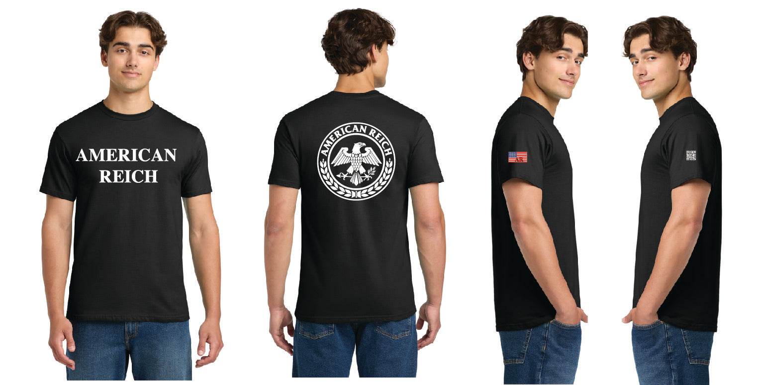 The Patriot T-Shirt The original Black and White
