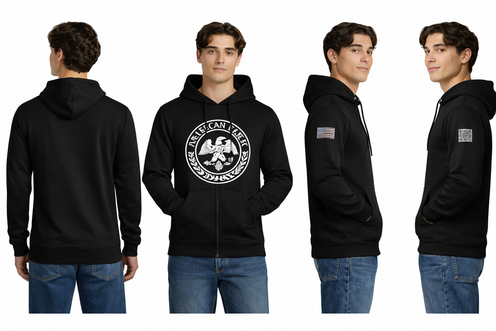 "American Reich" Graphic Pullover