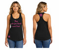 Think Pink Woman's Racer Back Tank