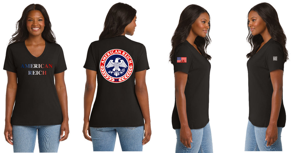 The Patriot Women's V-Neck T