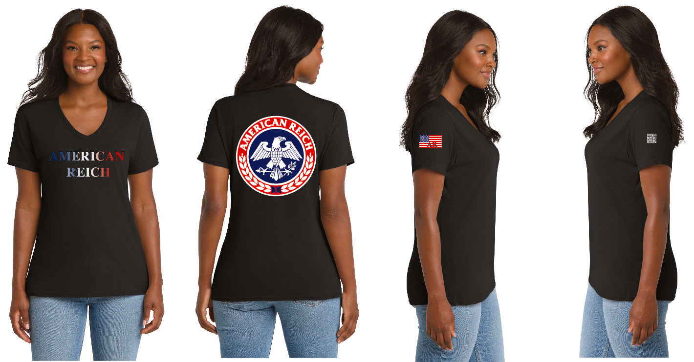 The Patriot Women's V-Neck T