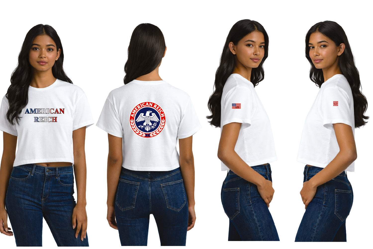 The Patriot Woman's Crop Top