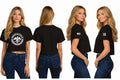 "American Reich"  Graphic Woman's Crop Top