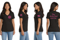 Think Pink Women's V-Neck T