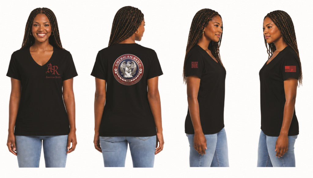 Project Protect The Innocent Woman's V-Neck T Shirt