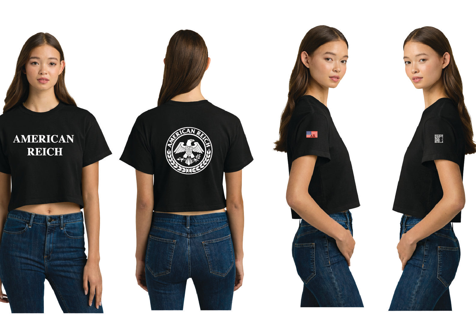The Patriot Woman's Crop Top