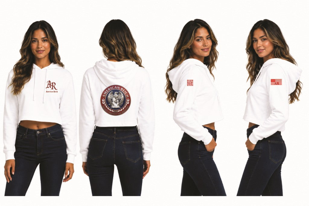 Project Protect the Innocent Women's Cropped Hoodie